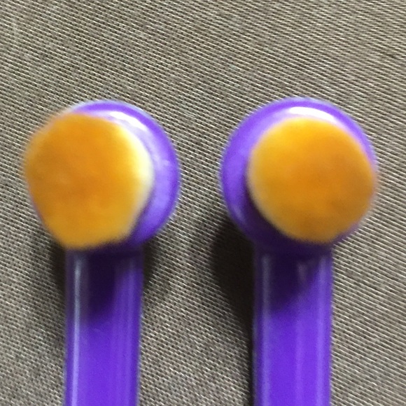 10 PC Oval Purple Makeup Brush Set - Picture 7 of 8